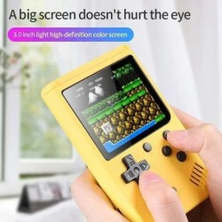 Consolă de jocuri video pe 8 biți, LCD de 3,0 inch, retro portabilă, mini player de jocuri, încorporat, 500 de jocuri AV, consol