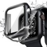 Sticlă securizată + capac pentru accesorii Apple Watch 45mm 41mm 44mm 40mm 42mm, protecție ecran, carcasă Apple Watch seria 9 4 