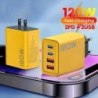Încărcător USB tip C cu 4 porturi PD, încărcător rapid pentru telefon mobil, adaptor pentru iPhone, Samsung, Xiaomi, încărcător 