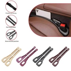 2 buc auto scaun Gap Filler organizator impermeabil scaun auto Gap dop bandă cu 2 caneluri scaun Gap depozitare accesorii auto i