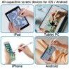 Stilou universal pentru ecran tactil, compatibil cu tablete iOS/Android/Windows și telefoane mobile, potrivit pentru Samsung Hua