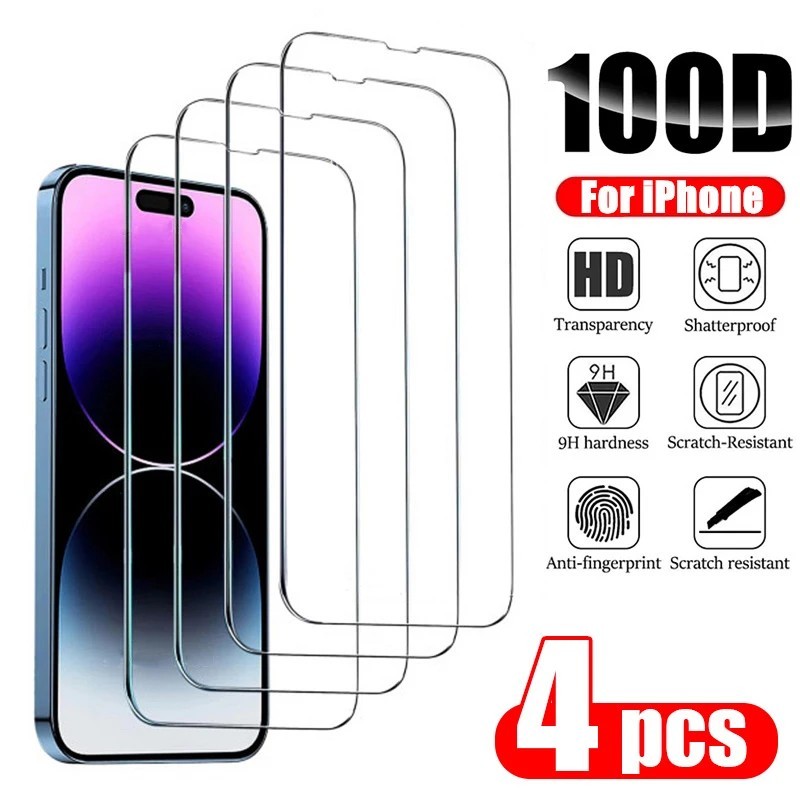 4 buc sticlă securizată pentru iPhone 14 Pro Max 14 Plus 14Pro, folie de protecție pentru iPhone 13 16 15 12 11 Pro Max 12Mini 1 4 buc sticlă securizată pentru iPhone 14 Pro Max 14 Plus 14Pro, folie de protecție pentru iPhone 13 16 15 12 11 Pro Max 12Mini 1