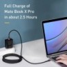Cablu de încărcare rapidă Baseus USB tip C la USB C pentru iPhone 15, 100W/5A PD, pentru Macbook, Xiaomi, Samsung, cablu de tip 