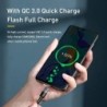 Cablu de încărcare rapidă Baseus USB tip C la USB C pentru iPhone 15, 100W/5A PD, pentru Macbook, Xiaomi, Samsung, cablu de tip 