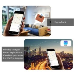 Mini dispozitiv inteligent GPS Tracker wireless anti-pierdere memento SmartTag pentru Apple Find My APP Key Kids Finder Locator