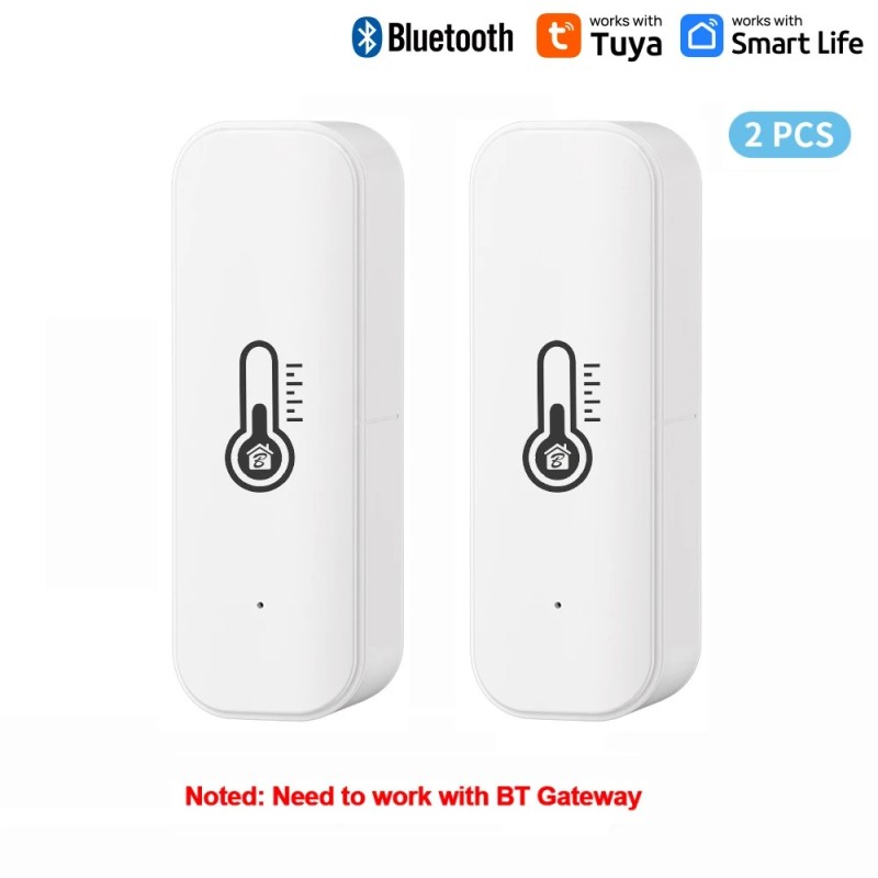 Senzor de temperatură și umiditate Bluetooth Tuya Mini, compatibil cu telecomanda prin aplicație Bluetooth, termometru și higrom Senzor de temperatură și umiditate Bluetooth Tuya Mini, compatibil cu telecomanda prin aplicație Bluetooth, termometru și higrom