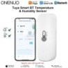 Senzor de temperatură și umiditate Bluetooth Tuya Mini, compatibil cu telecomanda prin aplicație Bluetooth, termometru și higrom