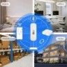 Senzor de temperatură și umiditate Bluetooth Tuya Mini, compatibil cu telecomanda prin aplicație Bluetooth, termometru și higrom