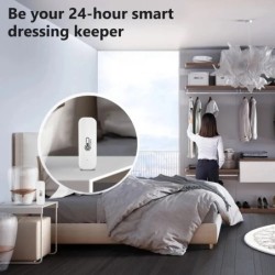 Senzor de temperatură și umiditate Bluetooth Tuya Mini, compatibil cu telecomanda prin aplicație Bluetooth, termometru și higrom