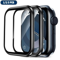 Protector de ecran pentru Apple Watch Series 9-8-7-6 5 4 Se ultra-2 49mm 41mm 45mm 40mm 44mm 3D (nu sticlă securizată) accesorii