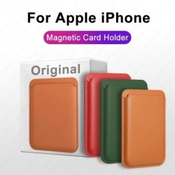 Carcasă magnetică pentru iPhone 11, 12, 13, 14, 12, 11 Pro Max, Mini X, XS, XR, 8 Plus, portofel din piele, pentru Apple Magsafe