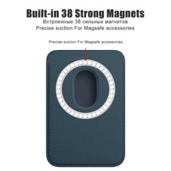 Carcasă magnetică pentru iPhone 11, 12, 13, 14, 12, 11 Pro Max, Mini X, XS, XR, 8 Plus, portofel din piele, pentru Apple Magsafe