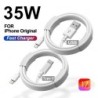 Cablu USB cu încărcare rapidă originală 35W PD pentru iPhone 14 8 7 Plus 13 12 11 Pro XS Max XR X Cablu de încărcare rapidă USB 