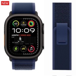 Curea Trail Loop pentru Apple Watch Ultra 2, 49 mm, 44 mm, 40 mm, 45 mm, 41 mm, 42 mm, 38 Correa, pentru iWatch seria 7, 6, SE 8