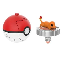 Pokemon Elf titirez Gyro Ball figurină de acțiune Pikachu Charmander Squirtle Mew Eevee lansator joc de luptă pentru copii set d