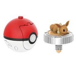 Pokemon Elf titirez Gyro Ball figurină de acțiune Pikachu Charmander Squirtle Mew Eevee lansator joc de luptă pentru copii set d
