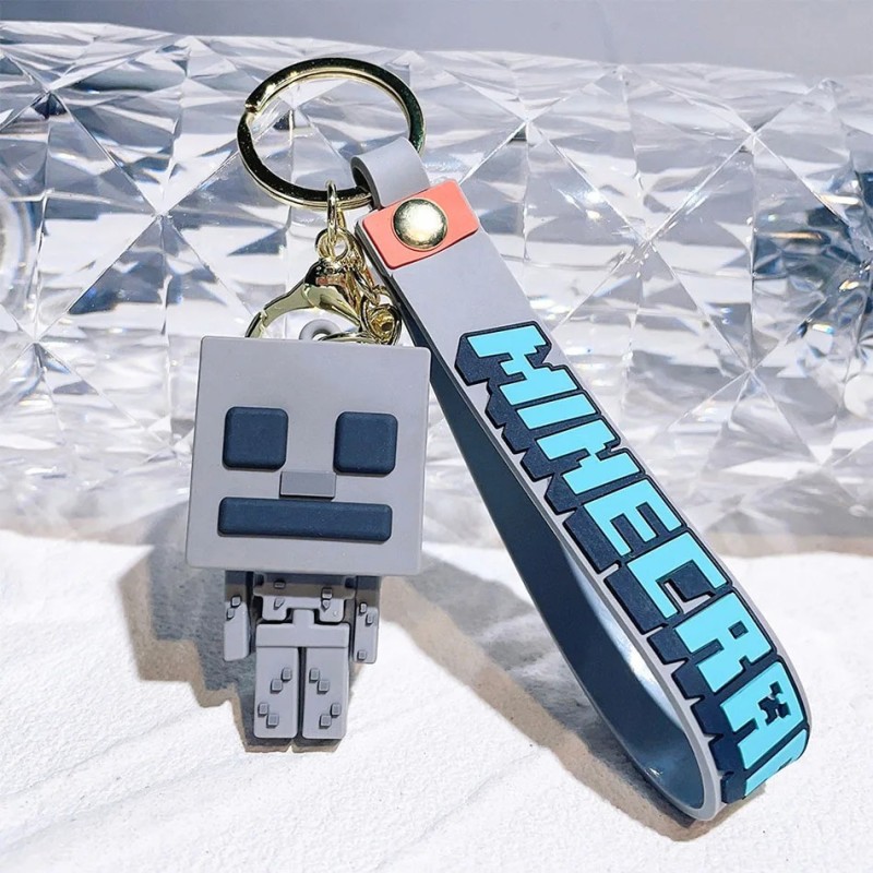 Joc Minecraft figura model jucării Pixel breloc lumea mea desene animate Creeper papusa silicon pandantiv breloc mașina rucsac c Joc Minecraft figura model jucării Pixel breloc lumea mea desene animate Creeper papusa silicon pandantiv breloc mașina rucsac c