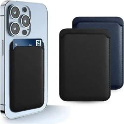 Portofel magnetic din piele, suport pentru carduri, suport pentru telefon Macsafe, pentru Magsafe IPhone 15 14 13 Pro Max Mac Sa