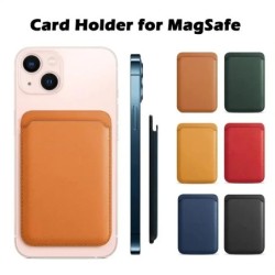 Portofel magnetic din piele, suport pentru carduri, suport pentru telefon Macsafe, pentru Magsafe IPhone 15 14 13 Pro Max Mac Sa