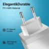 Încărcător USB cu 4 porturi, mufă UE/SUA, adaptor de încărcare rapidă 3A pentru iPhone, Samsung, Xiaomi, Oppo, încărcător de tel