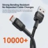 Cablu USB tip C Toocki, încărcare rapidă, cablu încărcător USB C pentru iPhone 15 14 13 12 11 Huawei P40 P30 Realme Oppo Oneplus