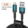 Cablu USB tip C Toocki, încărcare rapidă, cablu încărcător USB C pentru iPhone 15 14 13 12 11 Huawei P40 P30 Realme Oppo Oneplus