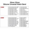 Curea din silicon sport cu cataramă magnetică pentru Samsung Galaxy Watch 6/4/5 Pro/Classic/Gear S3/Active 2, 20 mm și 22 mm, pe