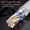 3 buc cablu USB tip C 100W 6A linie de încărcare super rapidă pentru Xiaomi Samsung Huawei Honor cabluri USB C de încărcare rapi