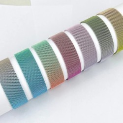 Curea Milanese Loop pentru Apple Watch 44mm 45mm 40mm 41mm 38-42mm, brățară Pride, iWatch Series 9 8 7 6 SE 5 4 3 Ultra 2, curea