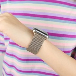 Curea Milanese Loop pentru Apple Watch 44mm 45mm 40mm 41mm 38-42mm, brățară Pride, iWatch Series 9 8 7 6 SE 5 4 3 Ultra 2, curea