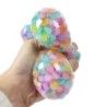 6cm copii exotice Pinch The Rainbow șirag de mărgele reducerea presiunii mingea de ventilație mingea de decompresie jucărie TPR 