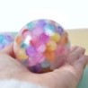 6cm copii exotice Pinch The Rainbow șirag de mărgele reducerea presiunii mingea de ventilație mingea de decompresie jucărie TPR 