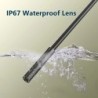 Cameră endoscopică 7.0MM TYPE-C, impermeabilă IP67, cu 6 LED-uri, reglabilă prin USB, Android, flexibilă, pentru inspecție boros