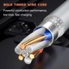 NNBILI 1-3 buc. 10A 100W tip C cablu de încărcare super rapidă cablu de date pentru cabluri USB C de încărcare rapidă Huawei OPP