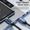 Cablu Toocki tip C la tip C 100W PD Încărcător rapid de încărcare Cablu de afișare USB C la USB C pentru Xiaomi POCO F3 Realme M