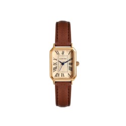 Ceasuri de mână pentru femei, curea din piele, cuarț, retro, cadran digital, casual, la modă, cadou