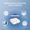 ONENUO Tuya ZigBee WiFi senzor inteligent de apă detector de scurgeri de apă inundații alarmă de scurgere Smart Life Control fun
