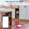 ONENUO Tuya ZigBee WiFi senzor inteligent de apă detector de scurgeri de apă inundații alarmă de scurgere Smart Life Control fun