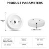 ONENUO Tuya ZigBee WiFi senzor inteligent de apă detector de scurgeri de apă inundații alarmă de scurgere Smart Life Control fun