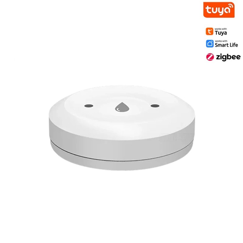 Senzor de apă Zigbee Tuya, detector de scurgeri și inundații, aplicație de monitorizare de la distanță pentru bucătărie/baie, as Senzor de apă Zigbee Tuya, detector de scurgeri și inundații, aplicație de monitorizare de la distanță pentru bucătărie/baie, as