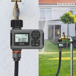 Insoma temporizator automat de apă, sistem inteligent de irigații, temporizator de aspersoare, programator de grădină, echipamen