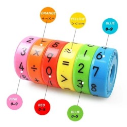 Matematică magnetică digitală învățare jucării educaționale inteligență magică aritmetică matematică puzzle cub pentru copii cad