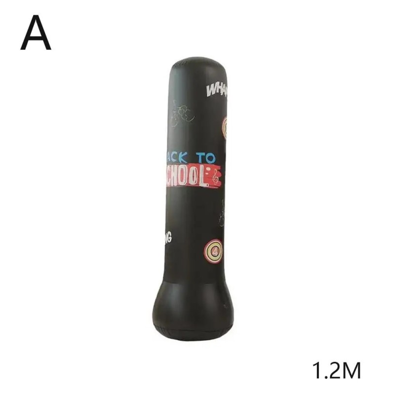 Sac de box gonflabil pentru copii, 1,2/1,6 M, sală de sport, fitness, box, antrenament, sac de nisip, jucării pentru ameliorarea