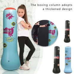 Sac de box gonflabil pentru copii, 1,2/1,6 M, sală de sport, fitness, box, antrenament, sac de nisip, jucării pentru ameliorarea