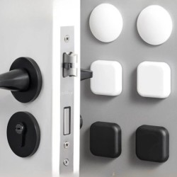 Dop de ușă anti-coliziune mâner din silicon autoadeziv mut anti-șoc protecție Porte Pad Home Improvement perete protectorP