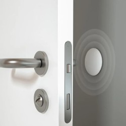 Dop de ușă anti-coliziune mâner din silicon autoadeziv mut anti-șoc protecție Porte Pad Home Improvement perete protectorP