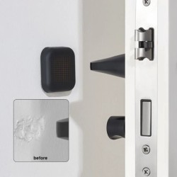 Dop de ușă anti-coliziune mâner din silicon autoadeziv mut anti-șoc protecție Porte Pad Home Improvement perete protectorP