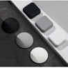 Dop de ușă anti-coliziune mâner din silicon autoadeziv mut anti-șoc protecție Porte Pad Home Improvement perete protectorP