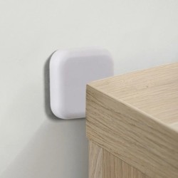 Dop de ușă anti-coliziune mâner din silicon autoadeziv mut anti-șoc protecție Porte Pad Home Improvement perete protectorP