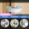 4 buc uși deget prinderea apărători copil siguranță uși trântire opritor spumă extra moale design elegant siguranță copil sigura